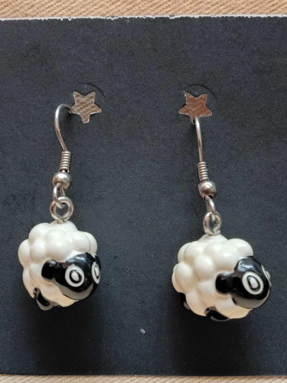 Sheep Dangle Earrings